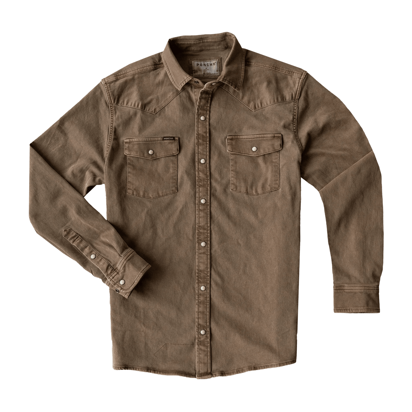 Poncho The Cotulla Poncho Men's Long Sleeve Button Down Shirts Rivers and Glen Trading Co