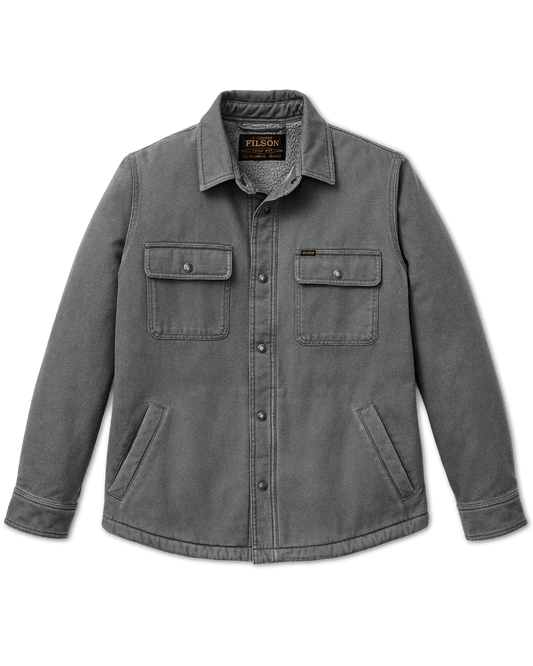 Filson Fleece Lined Jac-Shirt Filson Men's Long Sleeve Button Down Shirts Rivers and Glen Trading Co