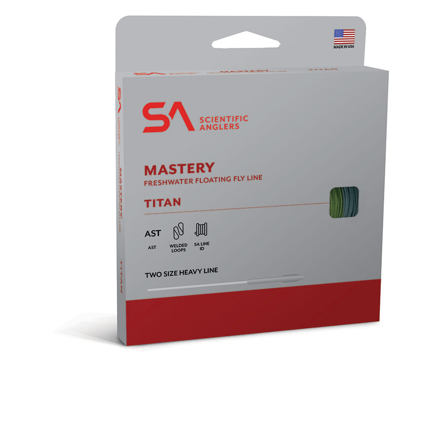 Scientific Anglers Mastery Titan Scientific Anglers Blue/Green / WF-10-F Fly Lines Rivers and Glen Trading Co