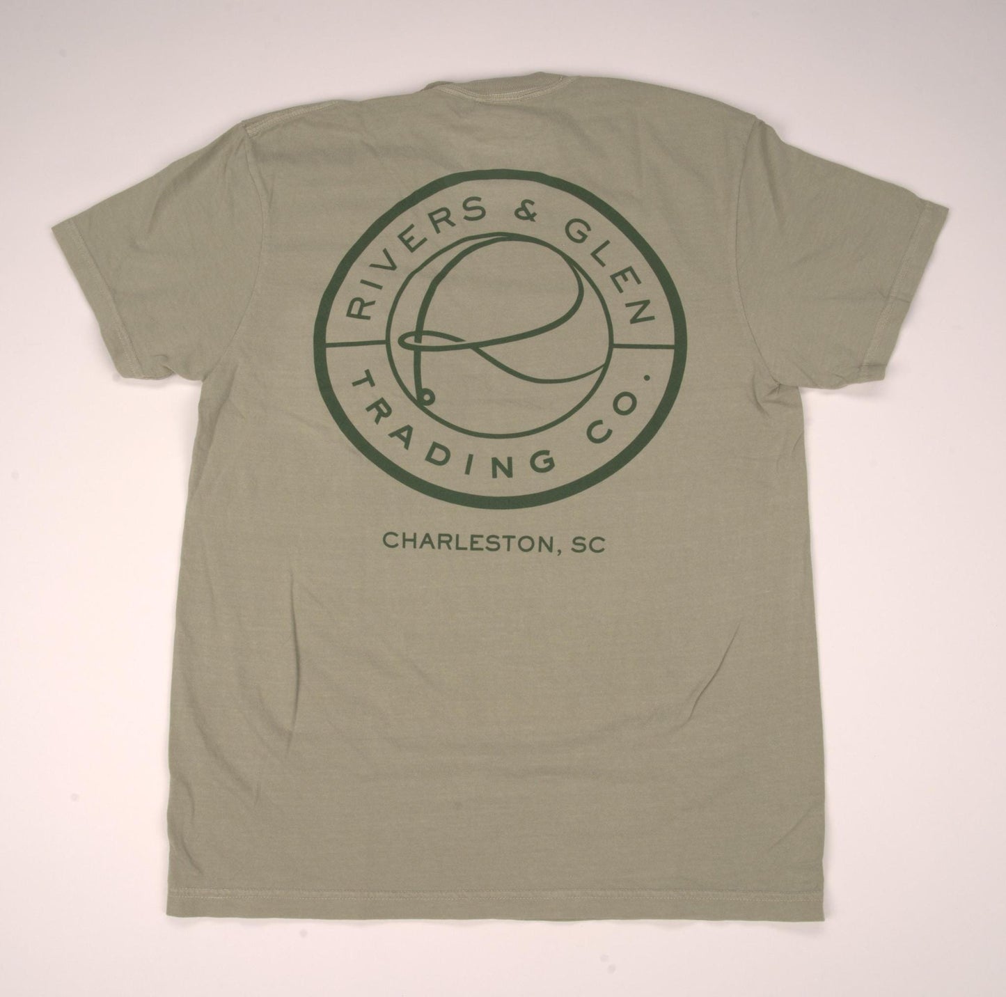 R&G Comfort Colors SS Pocket T-Shirt Rivers and Glen Trading Co. Shirts Sandstone / S Short Sleeve Tee Shirts Rivers and Glen Trading Co