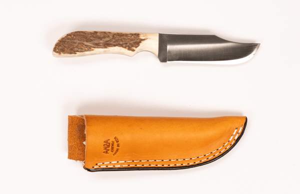 Anza JWK2 Classic-Full Elk Anza Knives Knives Rivers and Glen Trading Co