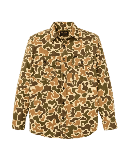 Filson Field Flannel Shirt Filson Frog Camo / XL Men's Long Sleeve Button Down Shirts Rivers and Glen Trading Co