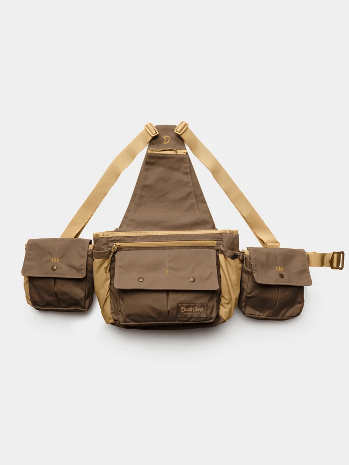 Duck Camp Canvas Upland Strap Vest Pin Oak/Wheat Duck Camp Pin Oak/Wheat Men's Hunting Vests Rivers and Glen Trading Co