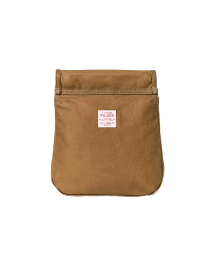 Filson Tin Cloth Shell Pocket Filson Dark Tan Shell Bag Rivers and Glen Trading Co
