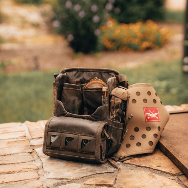 Armaggedon Gear Turkey Chest Rig Armageddon Gear Brown Men's Hunting Vests Rivers and Glen Trading Co