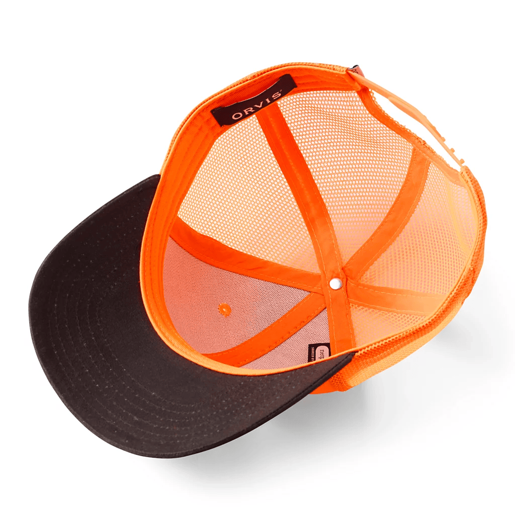 Orvis Mesh-Back Waxed Brim Hat Orvis Headwear Rivers and Glen Trading Co