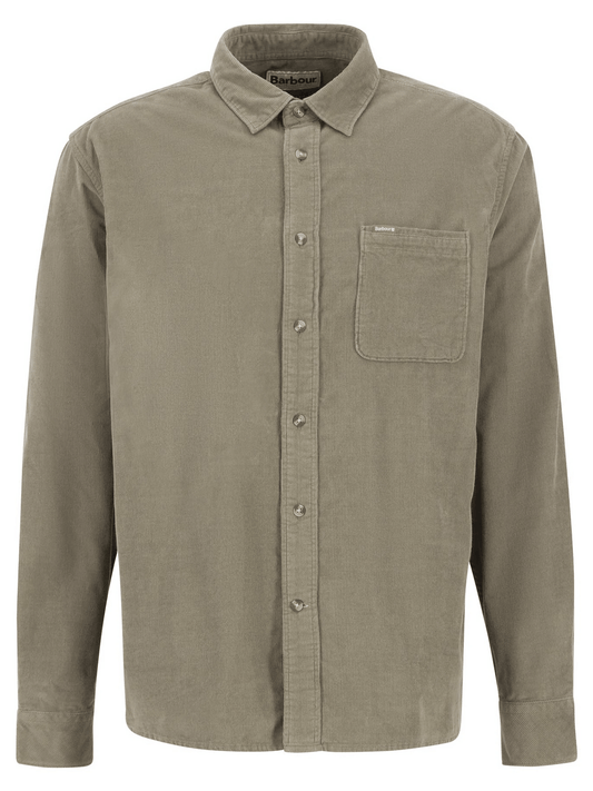 Barbour Bramside Relaxed Cord Shirt Barbour Men's Long Sleeve Button Down Shirts Rivers and Glen Trading Co