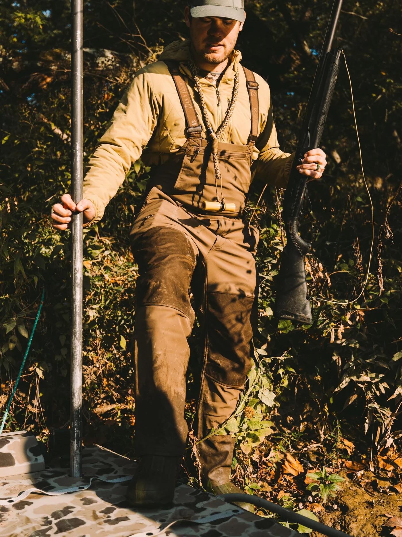 Duck Camp Contact Softshell Bib Duck Camp Men's Bibs Rivers and Glen Trading Co