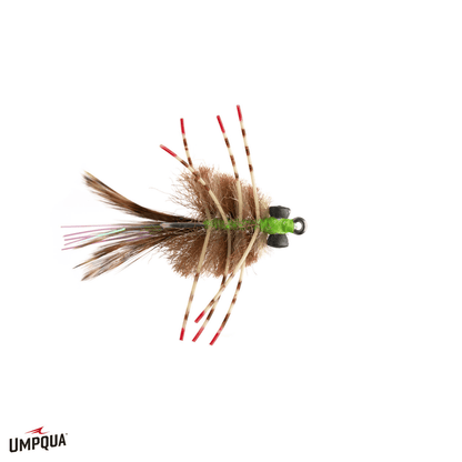 IMPROVED MERKIN Umpqua BROWN/TAN 1/0 Flies Rivers and Glen Trading Co