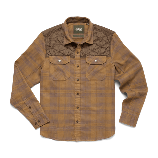 Howler Brothers Quintana Quilted Flannel Howler Brothers Men's Long Sleeve Button Down Shirts Rivers and Glen Trading Co