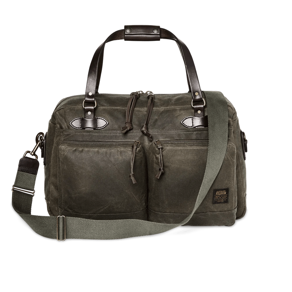 Filson 48 Hour Tin Cloth Duffle Filson Otter Green Luggage Rivers and Glen Trading Co