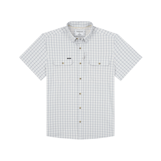 Poncho The Lamar Valley Poncho Men's Short Sleeve Button Down Shirts Rivers and Glen Trading Co