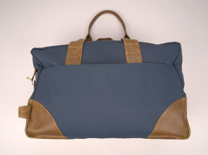 R&G Bush Plane Carry On Duffle Rivers & Glen Trading Co. London Blue with Light Oryx Luggage Rivers and Glen Trading Co
