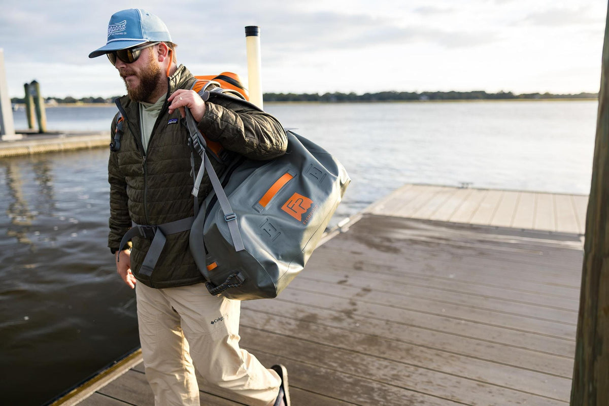 Fishpond Thunderhead HD Duffel Fishpond Overcast Grey Luggage Rivers and Glen Trading Co