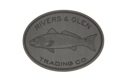 R&G Oval Redfish Fly Patch Wedge Fly Patch Rivers and Glen Trading Co
