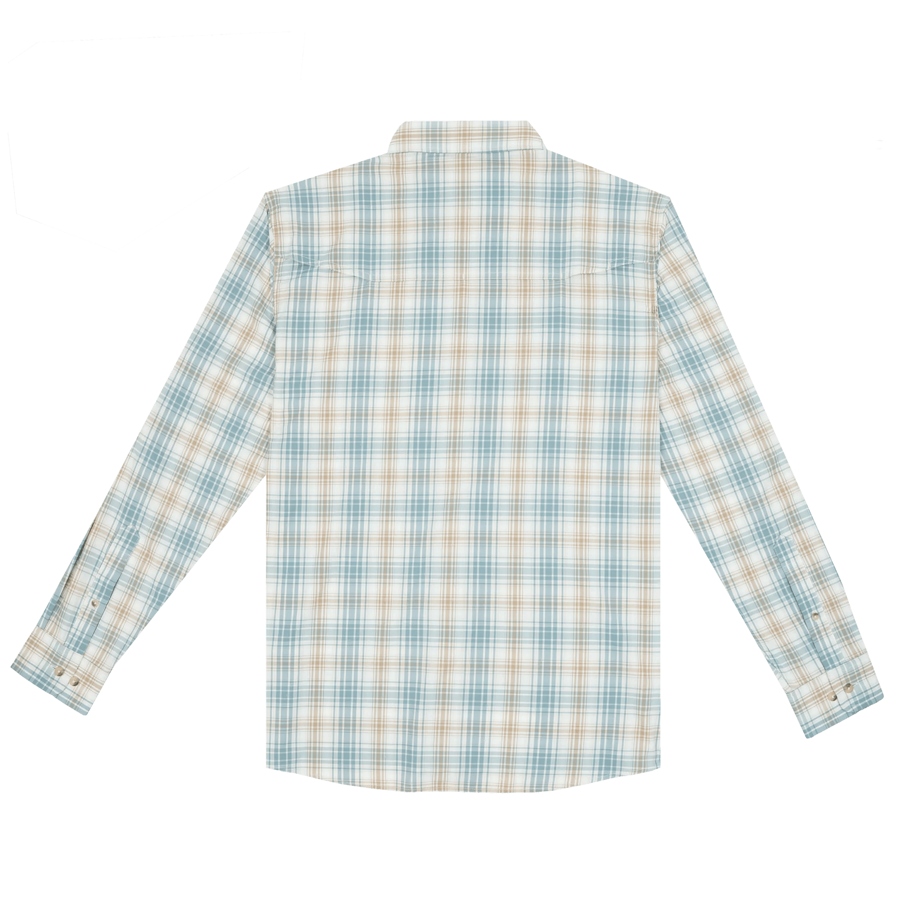 Poncho The Nervous Water Poncho Men's Long Sleeve Button Down Shirts Rivers and Glen Trading Co