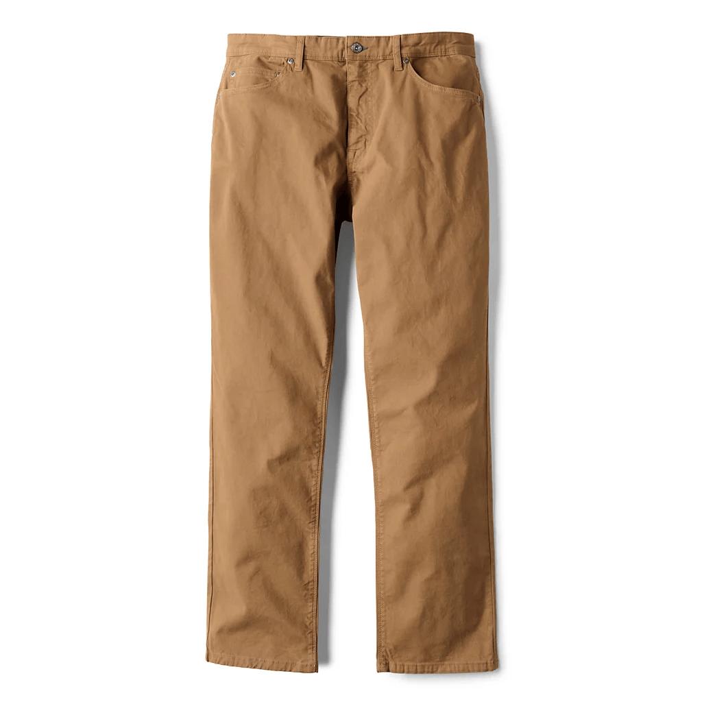 Orvis 1856 Stretch Twill 5-Pocket Pants Orvis Field Khaki / 38x30 Men's Pants Rivers and Glen Trading Co