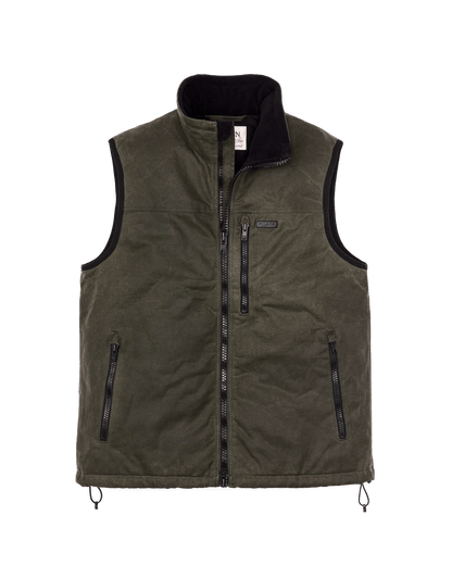 Filson Tin Cloth Insulated Vest Filson Men's Vests Rivers and Glen Trading Co
