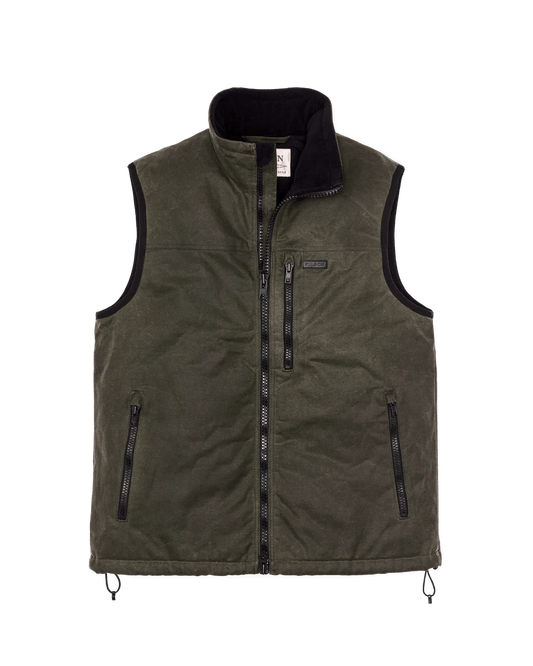 Filson Tin Cloth Insulated Vest Filson Men's Vests Rivers and Glen Trading Co