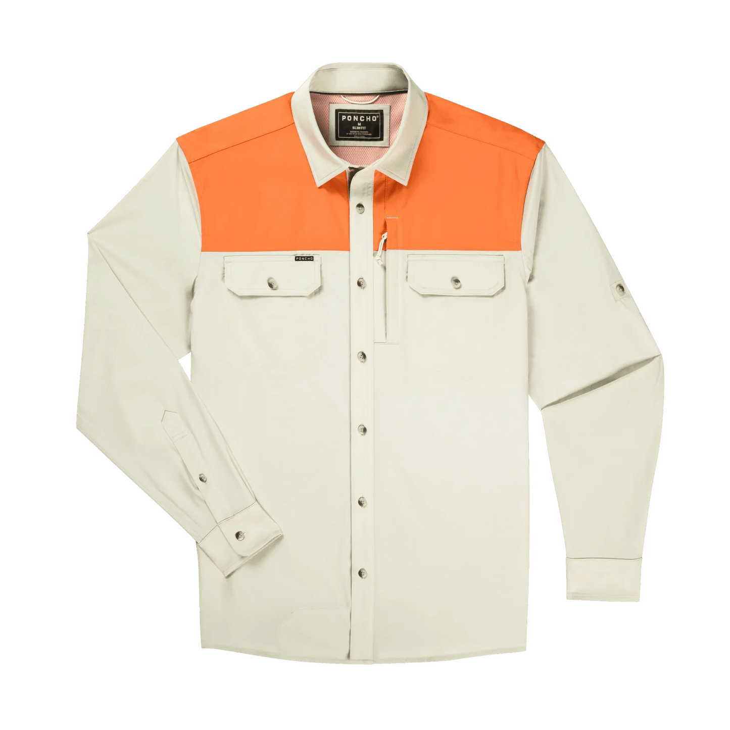 Poncho The Hebbronville Poncho Men's Long Sleeve Button Down Shirts Rivers and Glen Trading Co