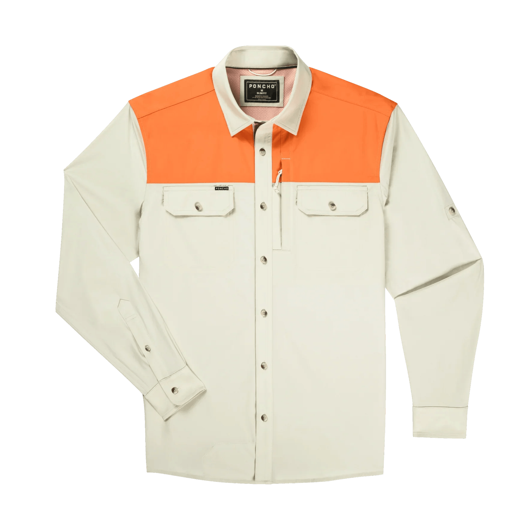 Poncho The Hebbronville Poncho Men's Long Sleeve Button Down Shirts Rivers and Glen Trading Co