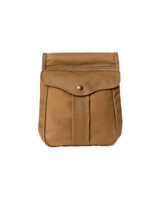Filson Tin Cloth Shell Pocket Filson Dark Tan Shell Bag Rivers and Glen Trading Co
