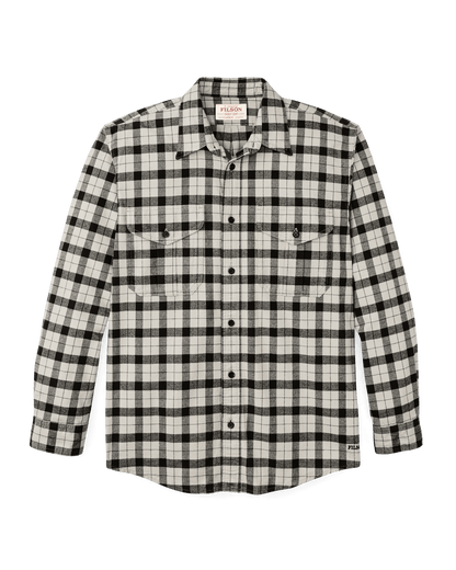 Filson Alaskan Guide Shirt Filson Cream Multicolor Plaid / M Men's Long Sleeve Button Down Shirts Rivers and Glen Trading Co