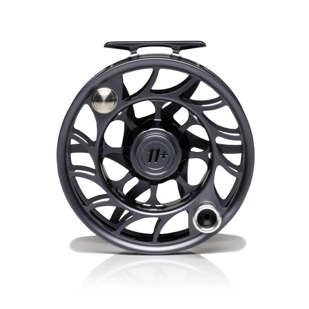 Hatch Iconic Reel Hatch Outdoors Grey/Black / 11 Plus / Large Arbor Reels Rivers and Glen Trading Co