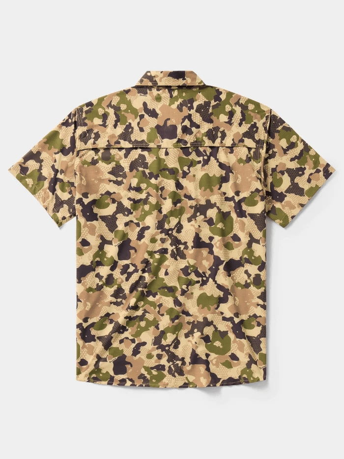 Duck Camp Cast & Blast Perforated Shirt - Short Sleeve