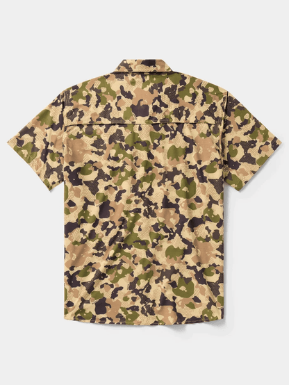Duck Camp Cast & Blast Perforated Shirt - Short Sleeve