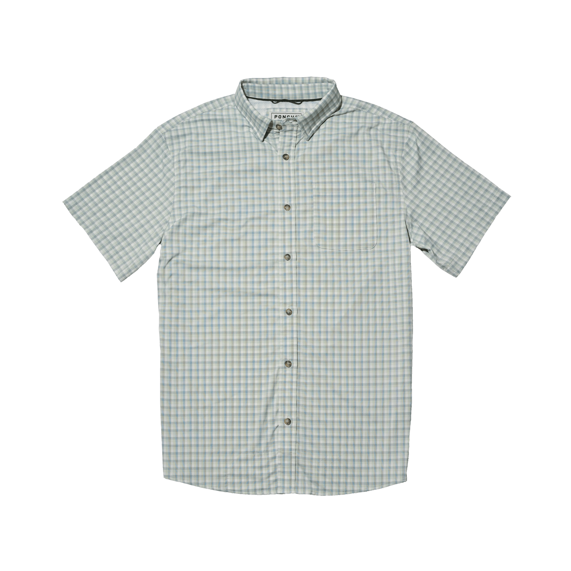 Poncho The Kawakawa Poncho Men's Short Sleeve Button Down Shirts Rivers and Glen Trading Co