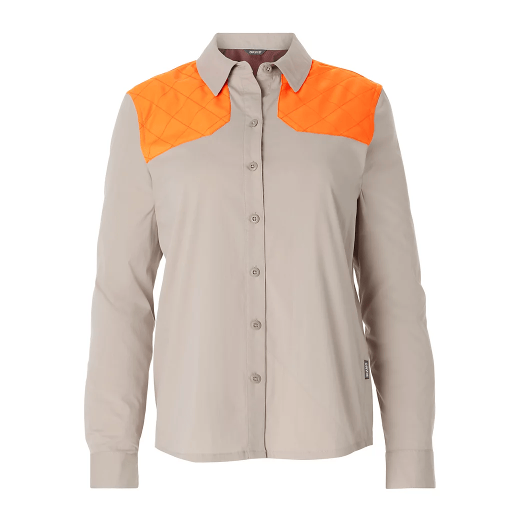 Orvis Women’s Featherweight Long-Sleeve Shooting Shirt Orvis Women's Hunting Shirt Rivers and Glen Trading Co