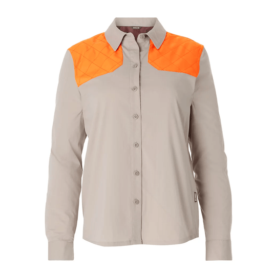 Orvis Women’s Featherweight Long-Sleeve Shooting Shirt Orvis Women's Hunting Shirt Rivers and Glen Trading Co