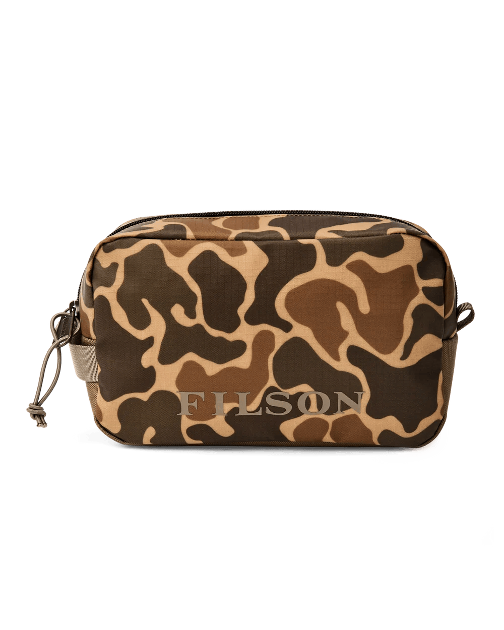 Filson All-Weather Dopp Kit Filson Buckskin Camo Luggage Rivers and Glen Trading Co