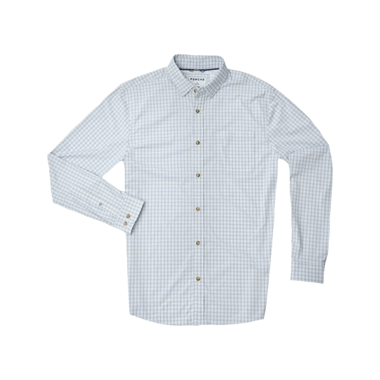 Poncho The Dolly Varden Poncho Men's Long Sleeve Button Down Shirts Rivers and Glen Trading Co