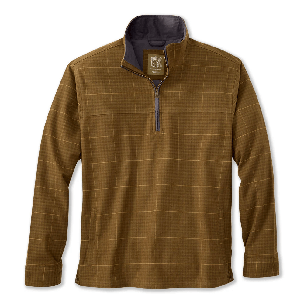 TSG Thames Flannel Half-Zip Pullover TSG Men's Pullovers Rivers and Glen Trading Co