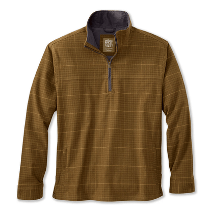 TSG Thames Flannel Half-Zip Pullover TSG Beech Plaid / M Men's Pullovers Rivers and Glen Trading Co
