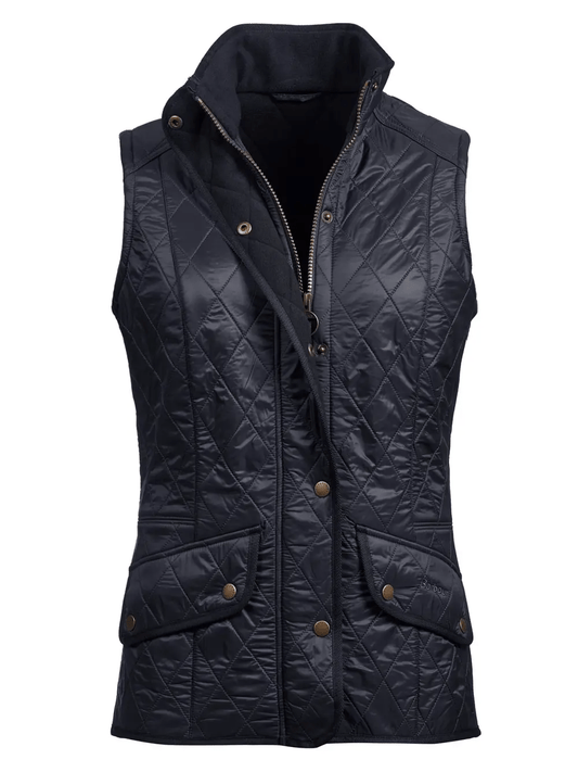 Barbour Cavalry Quilted Gilet Barbour Women's Vests Rivers and Glen Trading Co