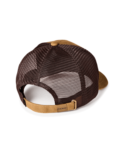 Filson Scenic Logger Mesh Cap Filson Dark Tan Headwear Rivers and Glen Trading Co