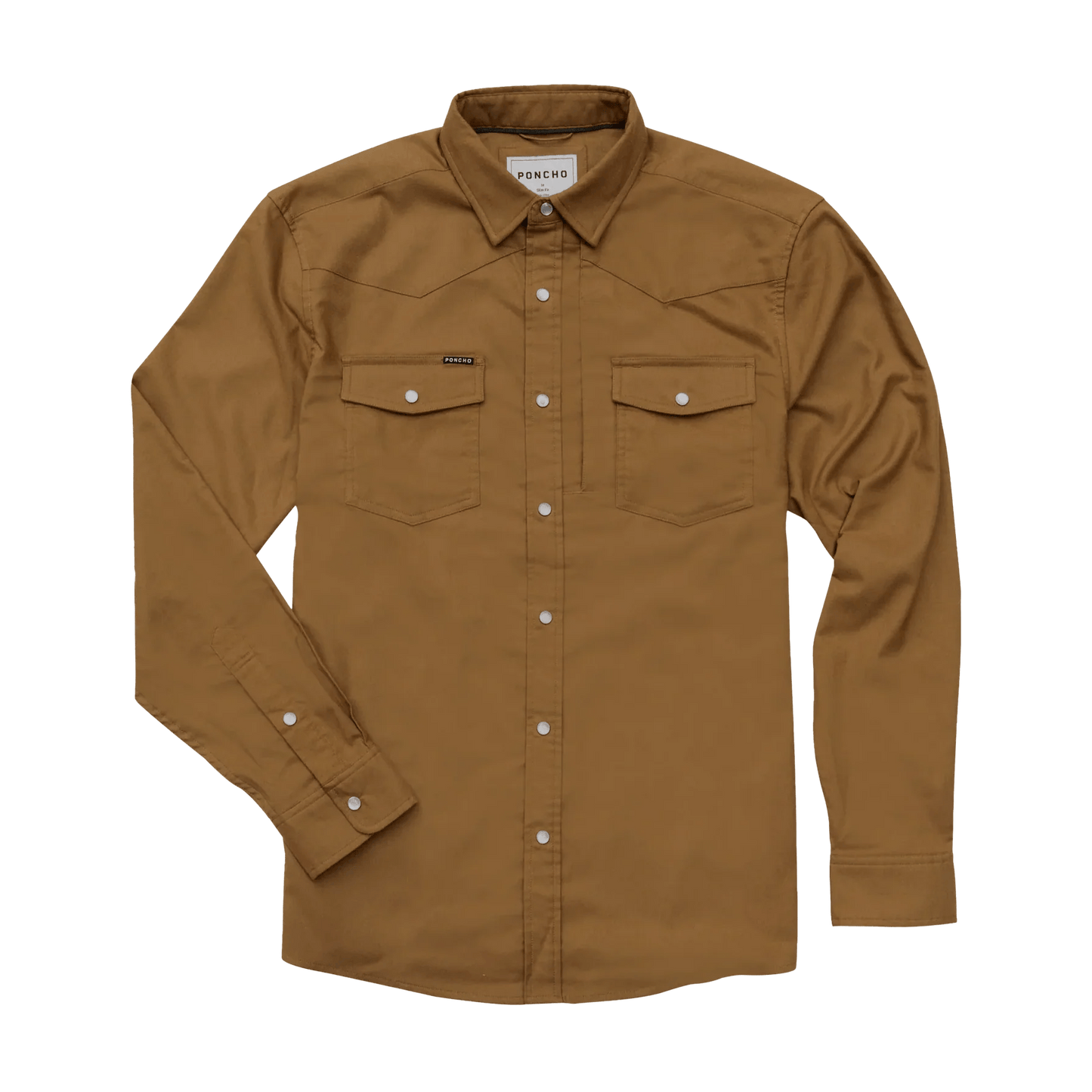 Poncho The Cheyenne Poncho Men's Long Sleeve Button Down Shirts Rivers and Glen Trading Co