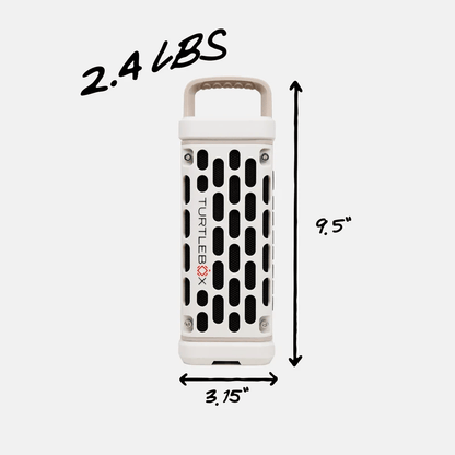 Turtlebox Ranger Speaker Turtlebox Ivory Turtlebox Speakers Rivers and Glen Trading Co