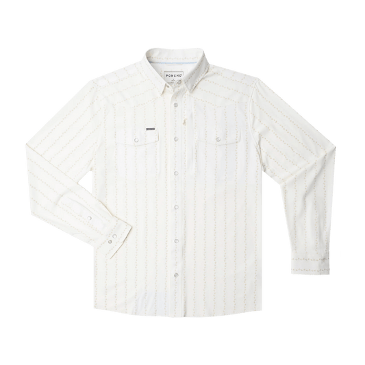 Poncho The Crockett Poncho Men's Long Sleeve Button Down Shirts Rivers and Glen Trading Co