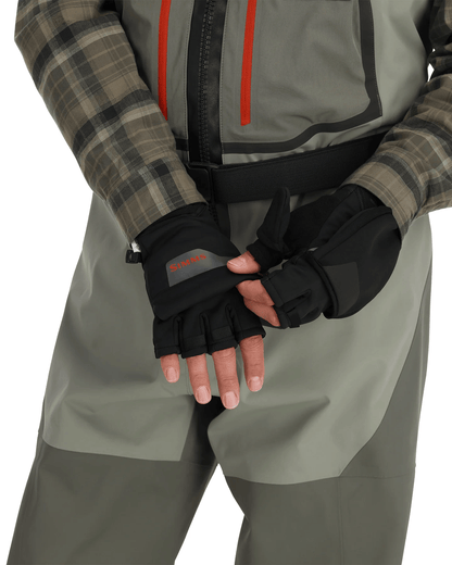 Simms Windstopper Foldover Fishing Mitt Simms Gloves Rivers and Glen Trading Co
