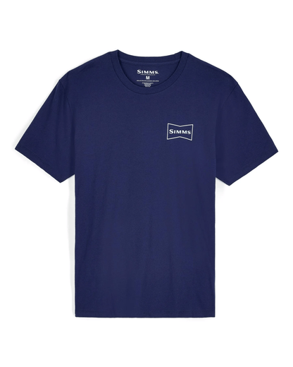 Simms Men's Salty Sign T-Shirt Simms Short Sleeve Tee Shirts Rivers and Glen Trading Co