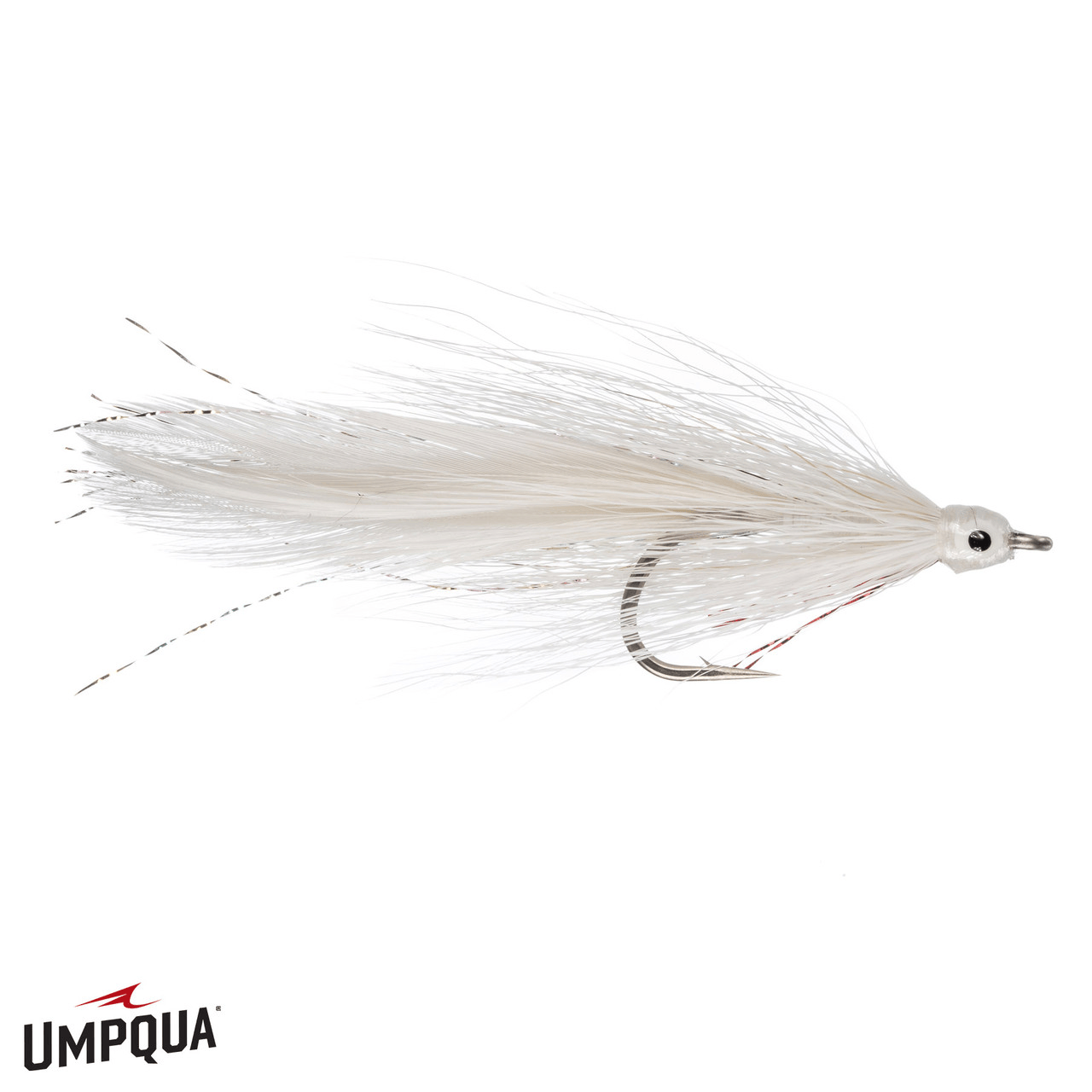 DECEIVER Umpqua White / 1/0 Flies Rivers and Glen Trading Co