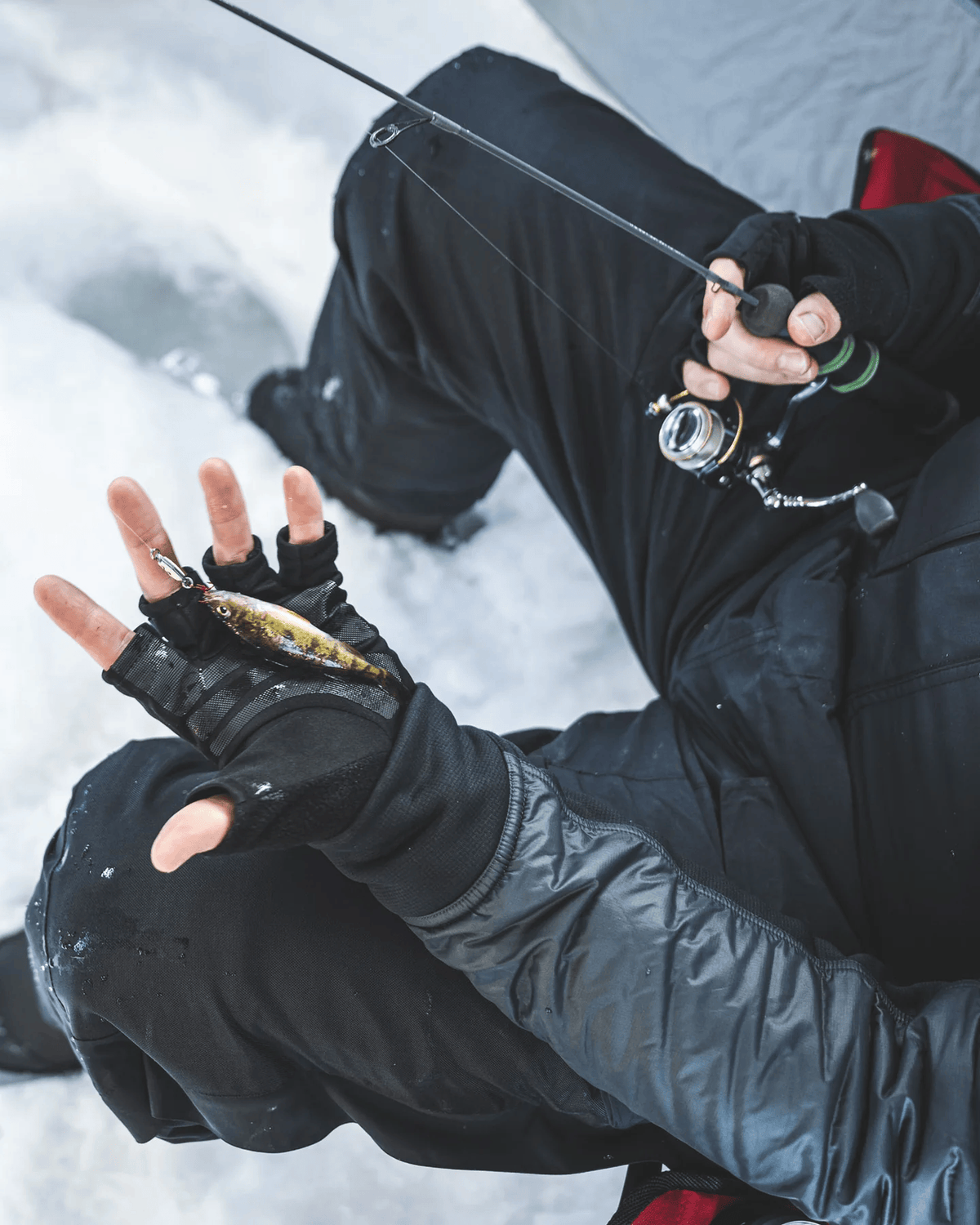 Simms Windstopper Half-Finger Fishing Glove Simms Gloves Rivers and Glen Trading Co