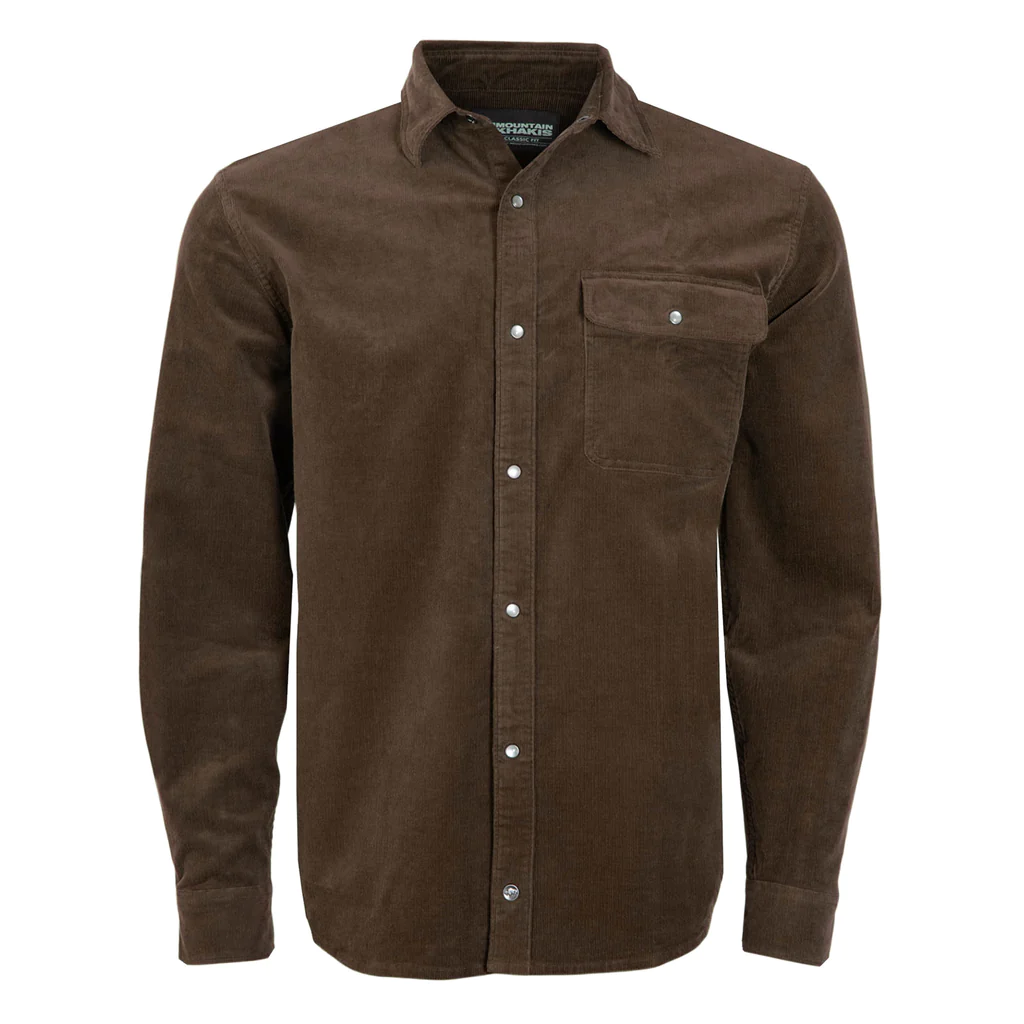 Waylon Cord Chore Shirt - Rivers & Glen Trading Co.