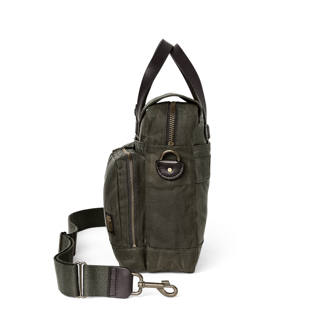 Filson 24 Hour Tin Cloth Briefcase Filson Luggage Rivers and Glen Trading Co