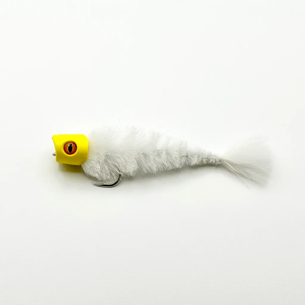 Chocklett's Game Changer Popper Flymen Fishing Company Medium / White / 1/0 Flies Rivers and Glen Trading Co