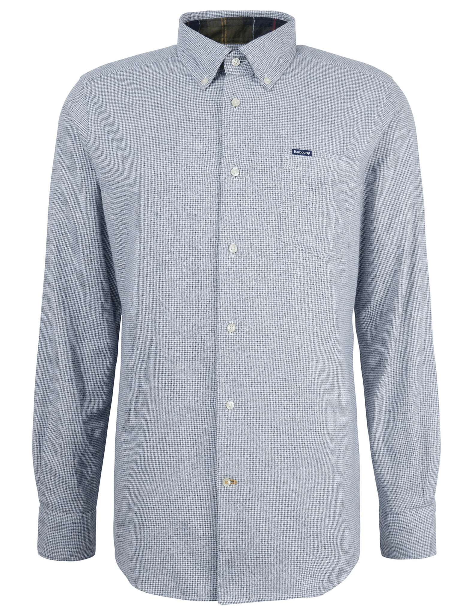 Barbour Turner Tailored Long-Sleeved Shirt Barbour Navy / XL Men's Long Sleeve Button Down Shirts Rivers and Glen Trading Co